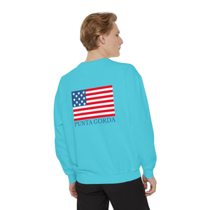 USA Flag Sweatshirt, Punta Gorda