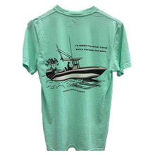 "I'm Sorry For What I Said While Docking The Boat" Funny T-Shirt (Comfort Colors)