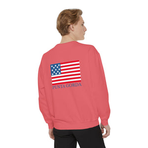 USA Flag Sweatshirt, Punta Gorda