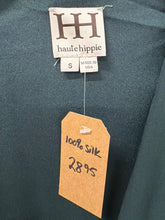 Haute Hippe Silk Wrap Dress (S)