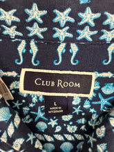 Club Room Sealife Print Aloha Shirt (L)