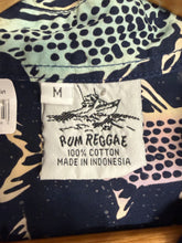 Rum Reggae Fish Button Down (M)