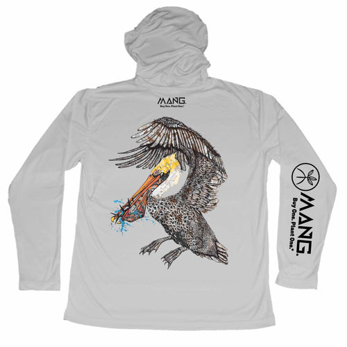 Grey Pelican MANG UPF Hoodie – Adult Size (Preorder)