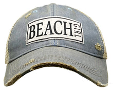 "Beach Girl" Distressed Trucker Hat