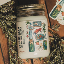 Citronella Soy Candle (12.5 oz)