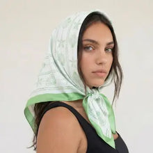 Green Seashell and Starfish Bandana