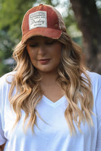 "Warning! The Girls Are Drinking Again" Funny Distressed Trucker Hat